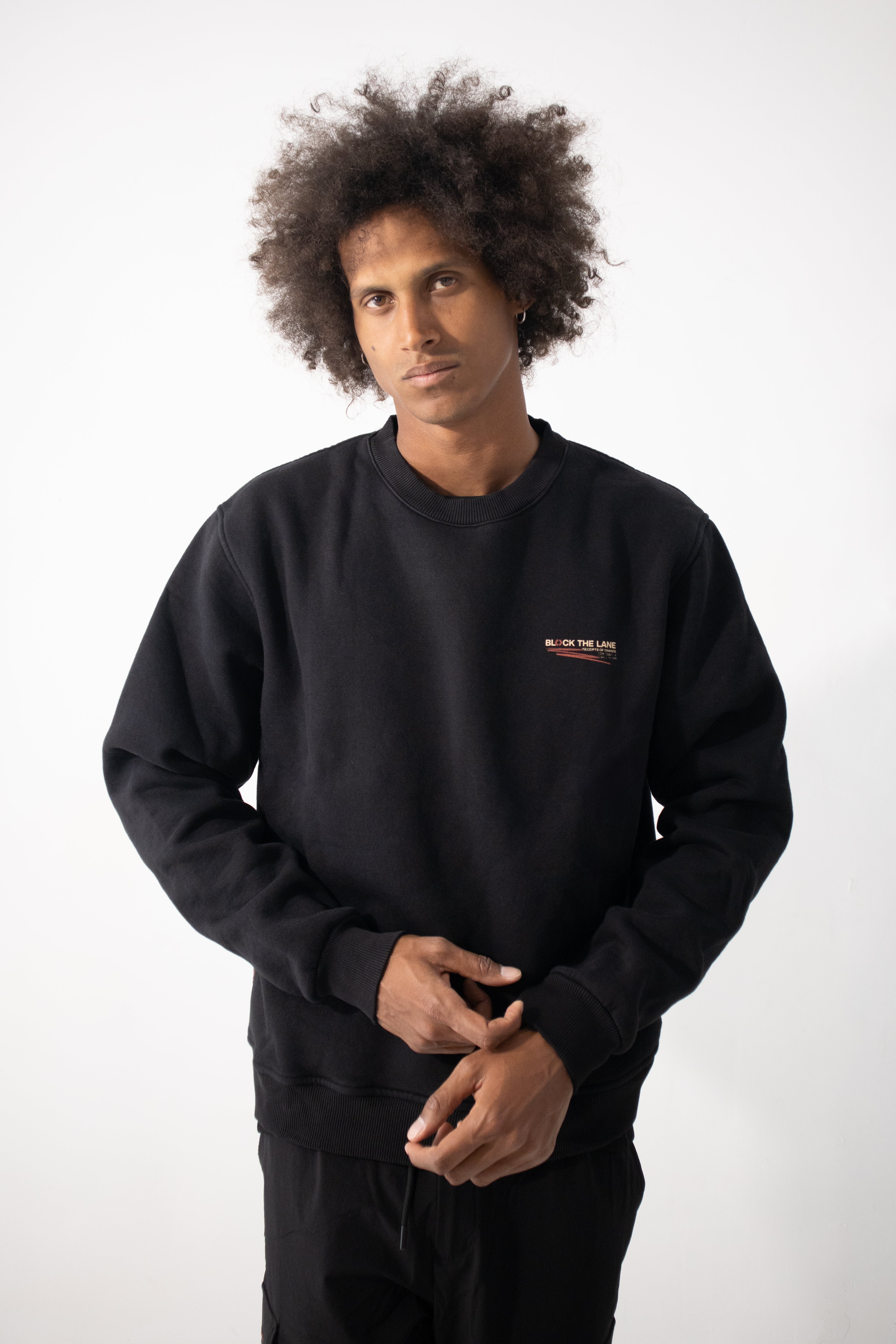 Receipts of Change Crewneck